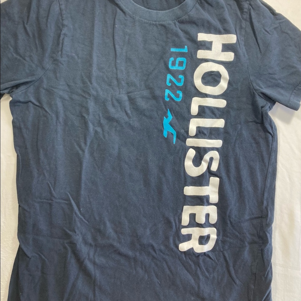 Navy Hollister t shirt size Large